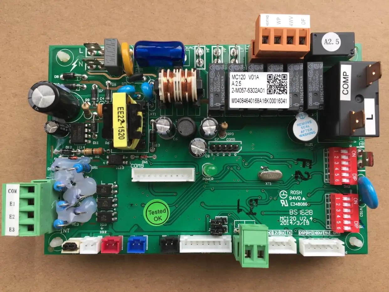 Placa base de aire acondicionado Mcville, máquina de conducto, placa de ordenador MC120, placa de circuito de máquina de conducto refrigerado por aire