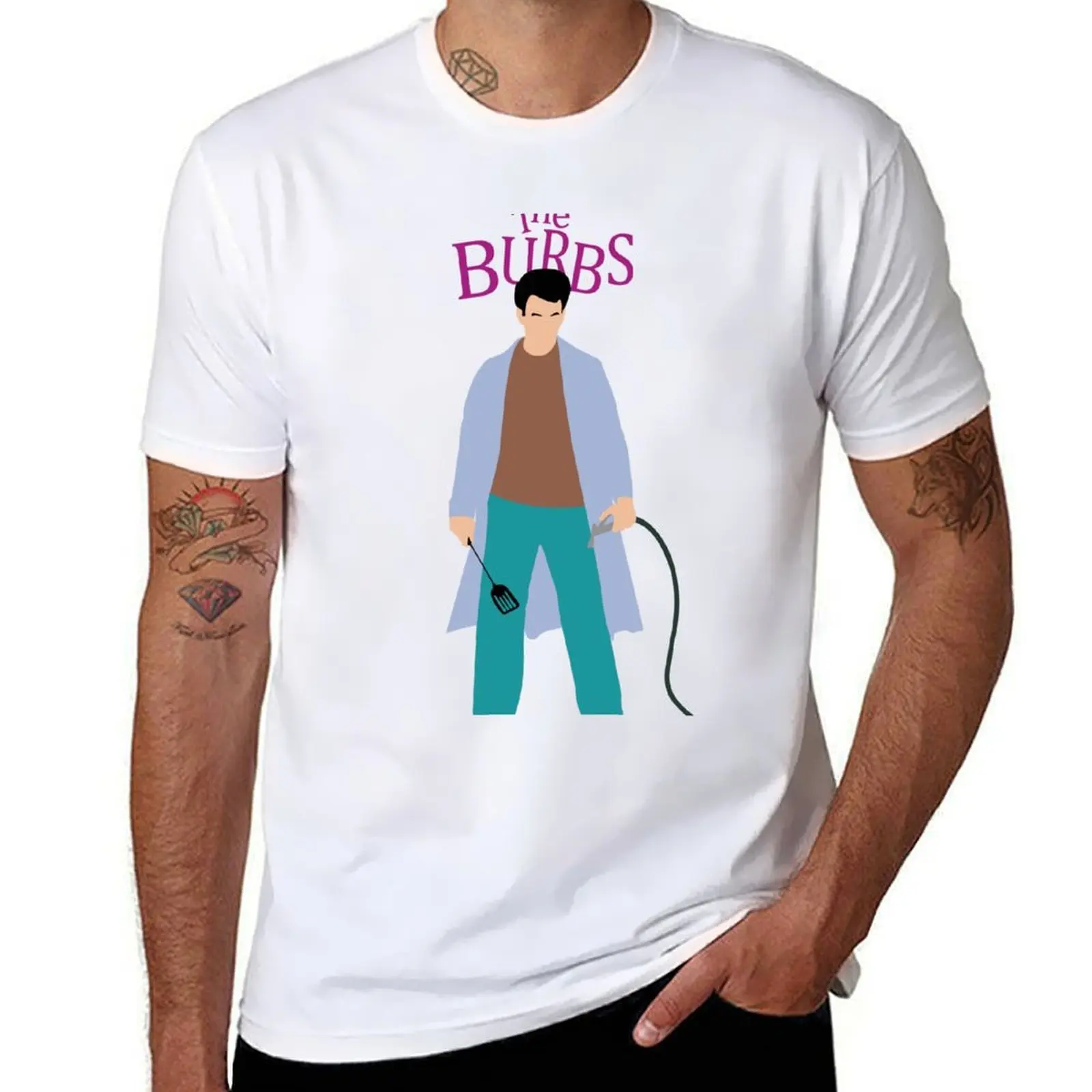 

The Burbs T-Shirt Trendy Pattern T-Shirt for Men