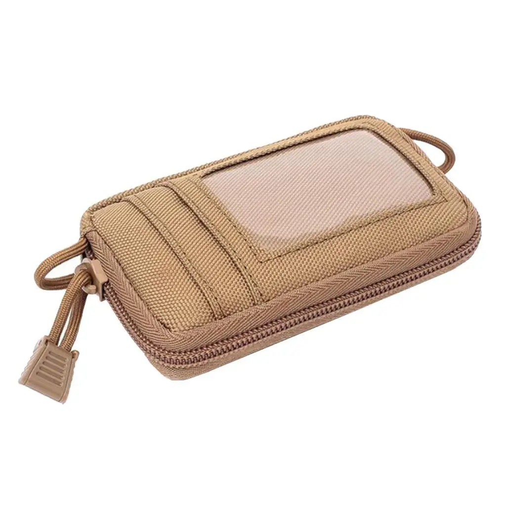 Multipurpose Camping Belt Purse Outdoor Waist with ID Window