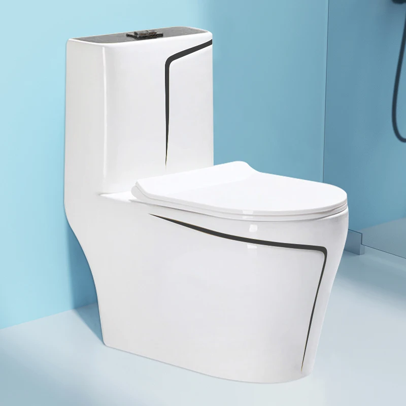 Luxury Colored Bidet Toilet Ceramic One Piece Sanitary Ware Bathroom WC Toilet Bowl