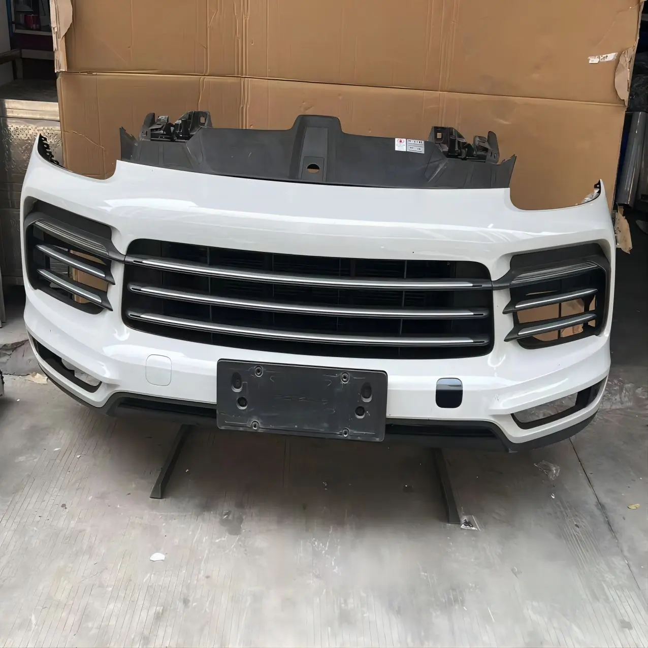 2018-2019 Car Bumper Kit with Turbo Bar - GT Style for Cayenne Front Replacement 2024
