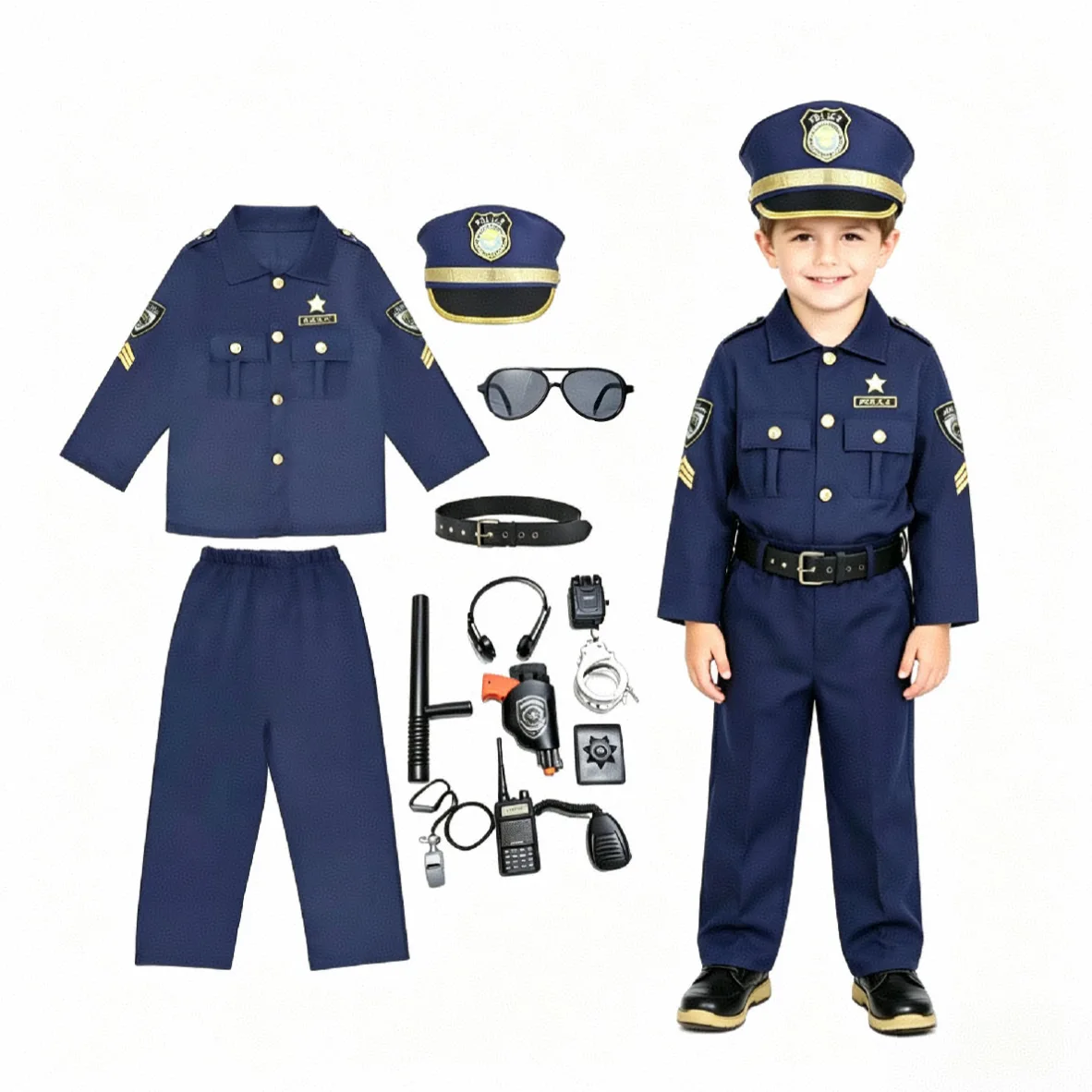 Children Officer Cosplay Outfi - Funny Chicken Leg Socks review and price