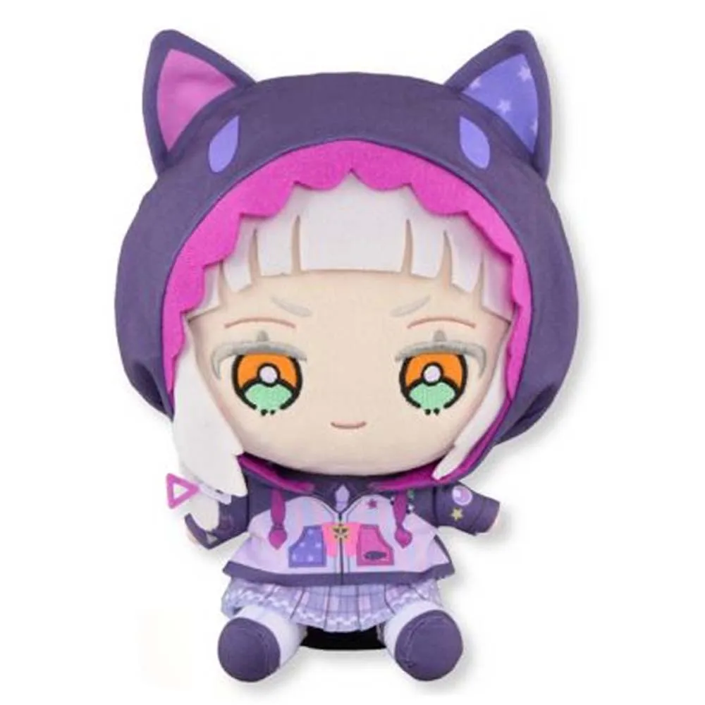 

Милая японская аниме Hololive Friends With U Murasaki Shion, униформа, наряд, плюшевая плюшевая кукла, игрушка 23 см, подарки для девочек