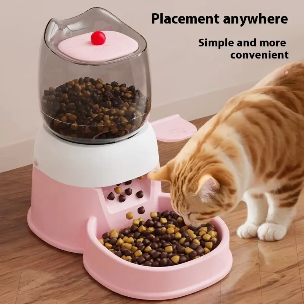 

New 2L Water Fountain Bowl Automatic Large Capacity Food Water Bowl Thickening Feeder Dispenser Cat Supplies