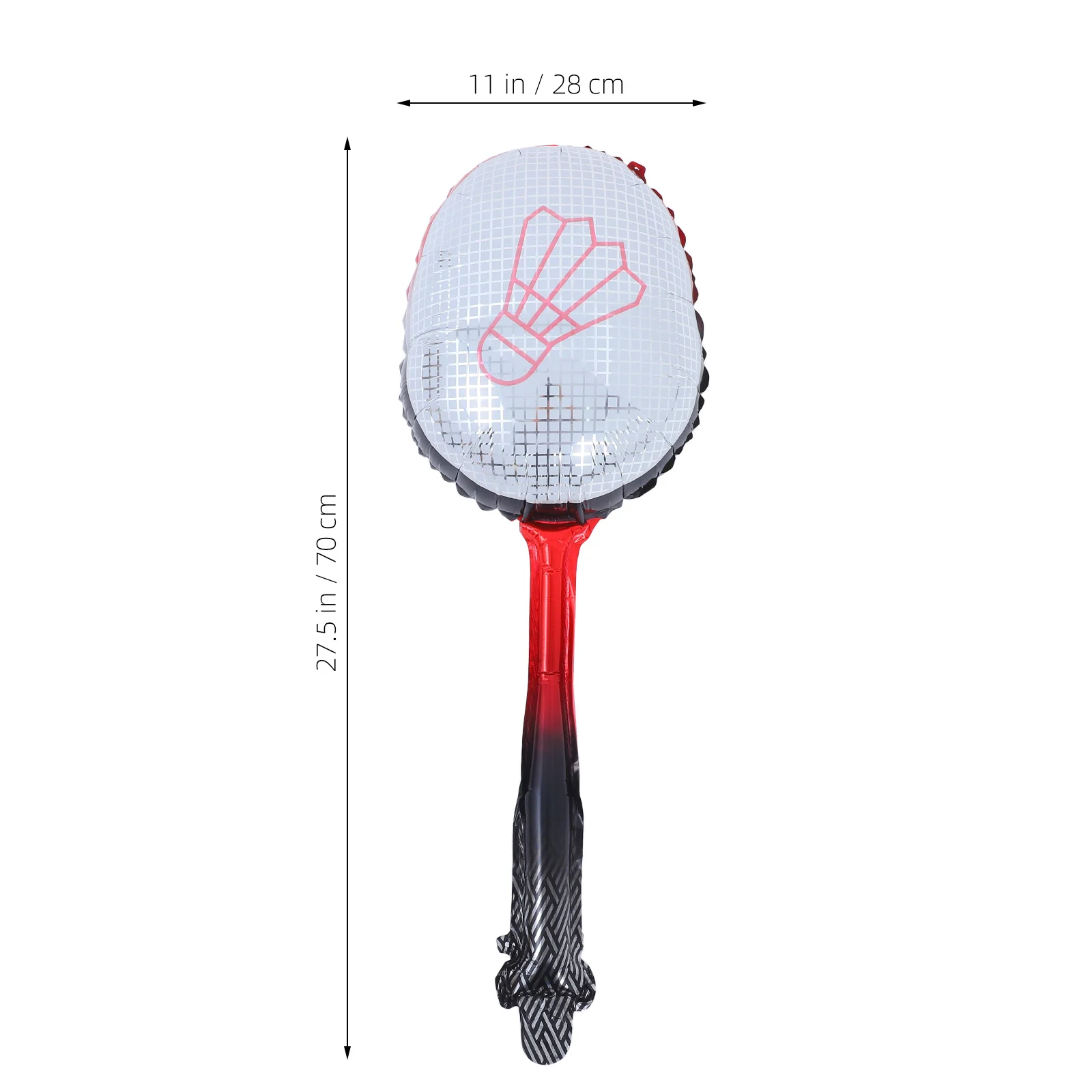 Badminton Racket Balloon Foil Large Engagement Party Decoration Sports Round Tennis Birthday Mirror Themed Decorations Balloons