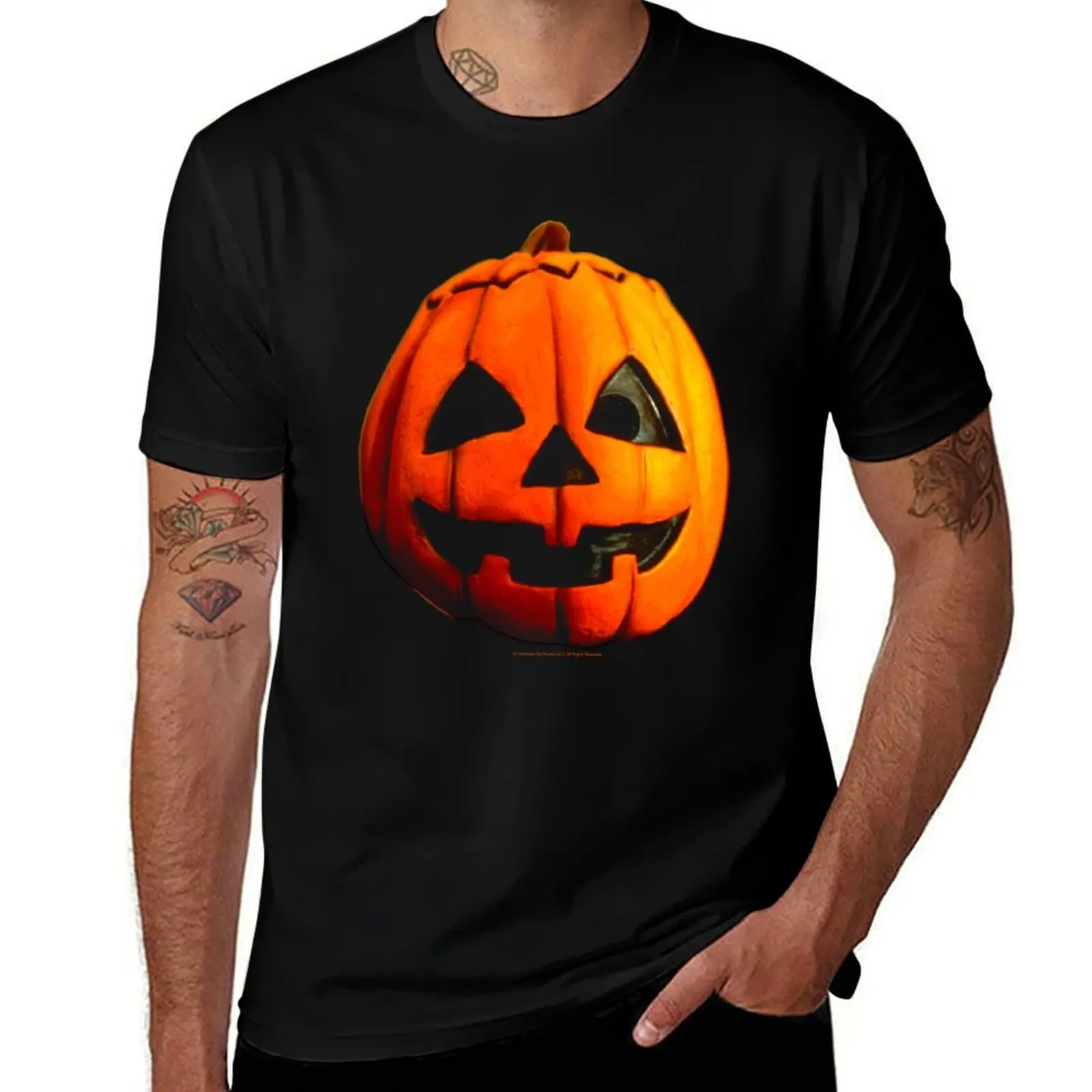 

Halloween Ween 3 Season Of The Witch Pumpkin Mask T-Shirt tops korean fashion summer shirt summer tops mens fashion
