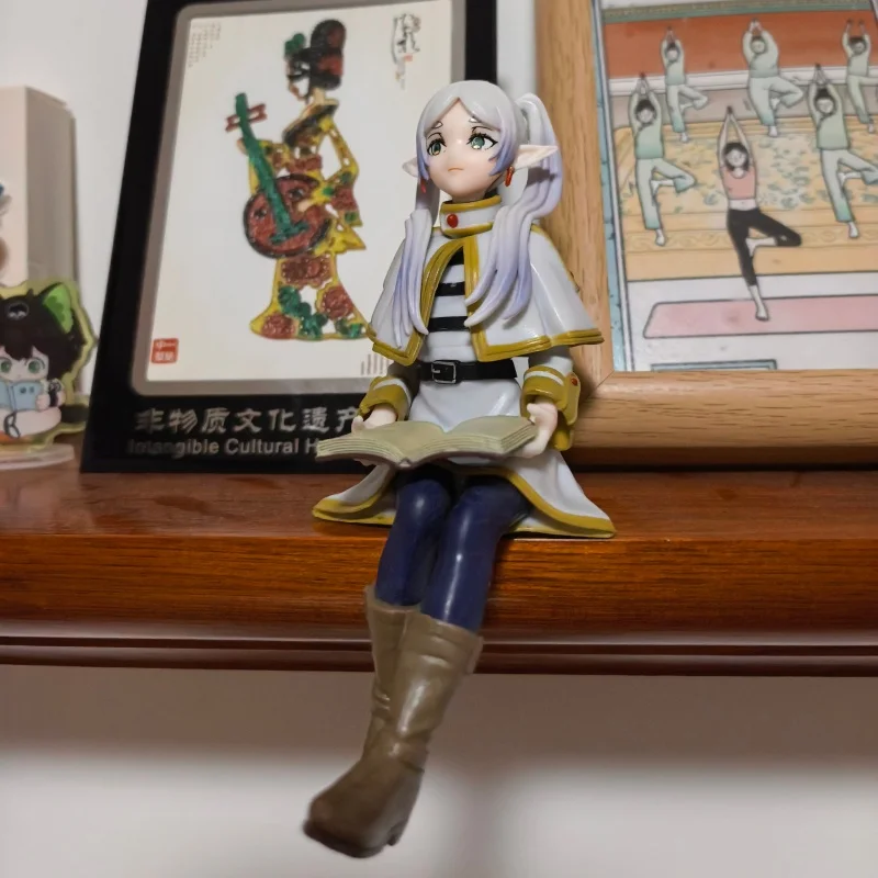 Anime além da jornada final frieren figura samambaia figuras de ação bonito stark estatueta modelo decoração bonecas réplica edição brinquedos pvc