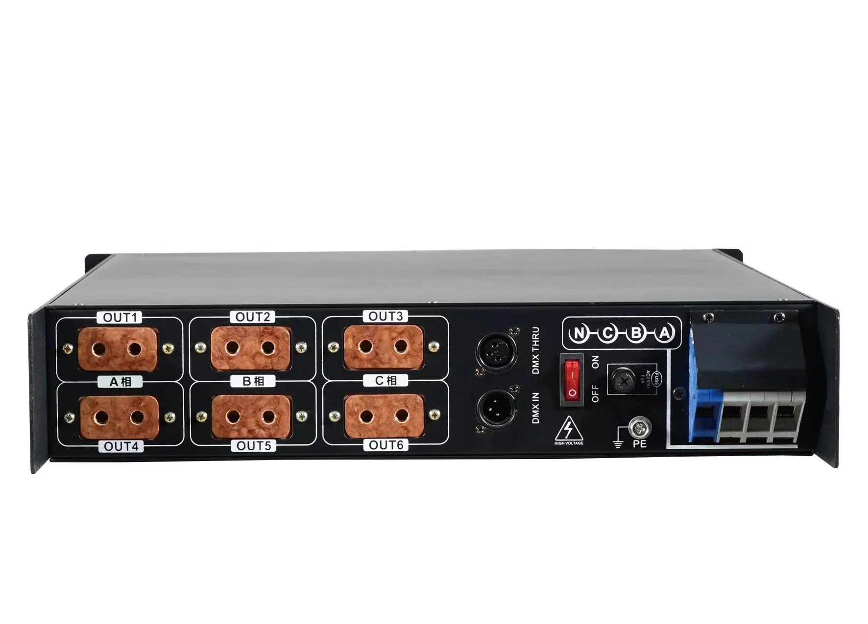 OEM Factory 6KW 6 4 Channel Dimmer Pack DMX 512 Light Controller DJ Disco LED Stage Light 120V 8CH Digital Rack DMX Dimmer Pack