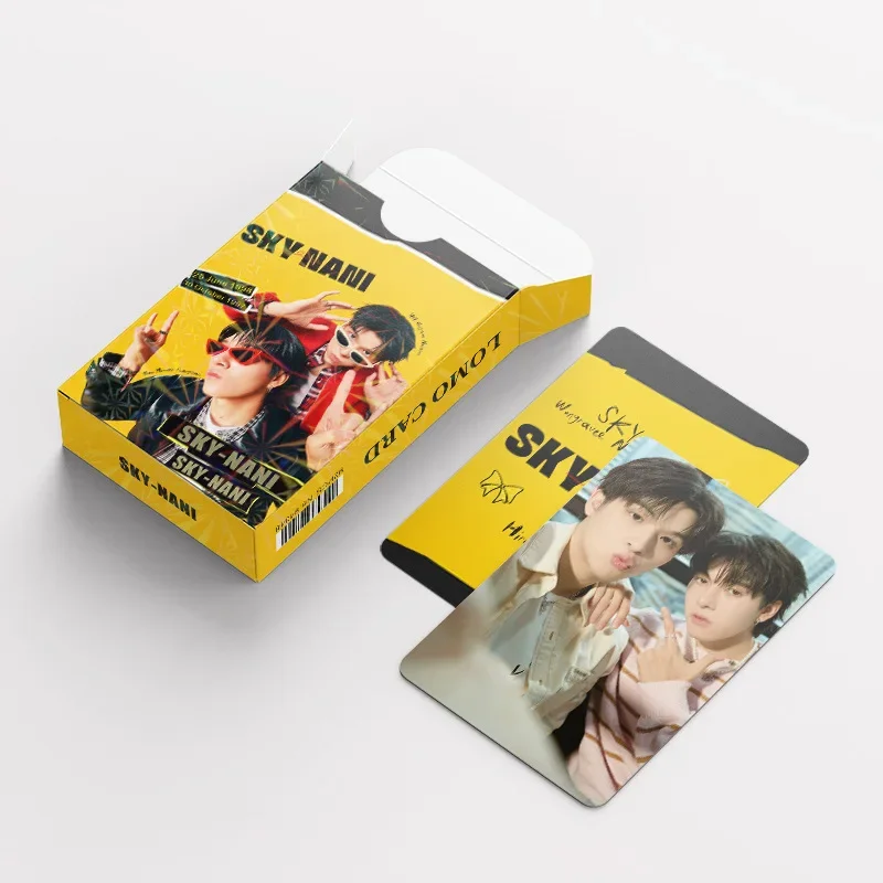 92 Pcs/Set Thai Drama High School Frenemy Laser Lomo Card SkyNani Characters HD Photocard Stickers Fans Collection Gift ﻿