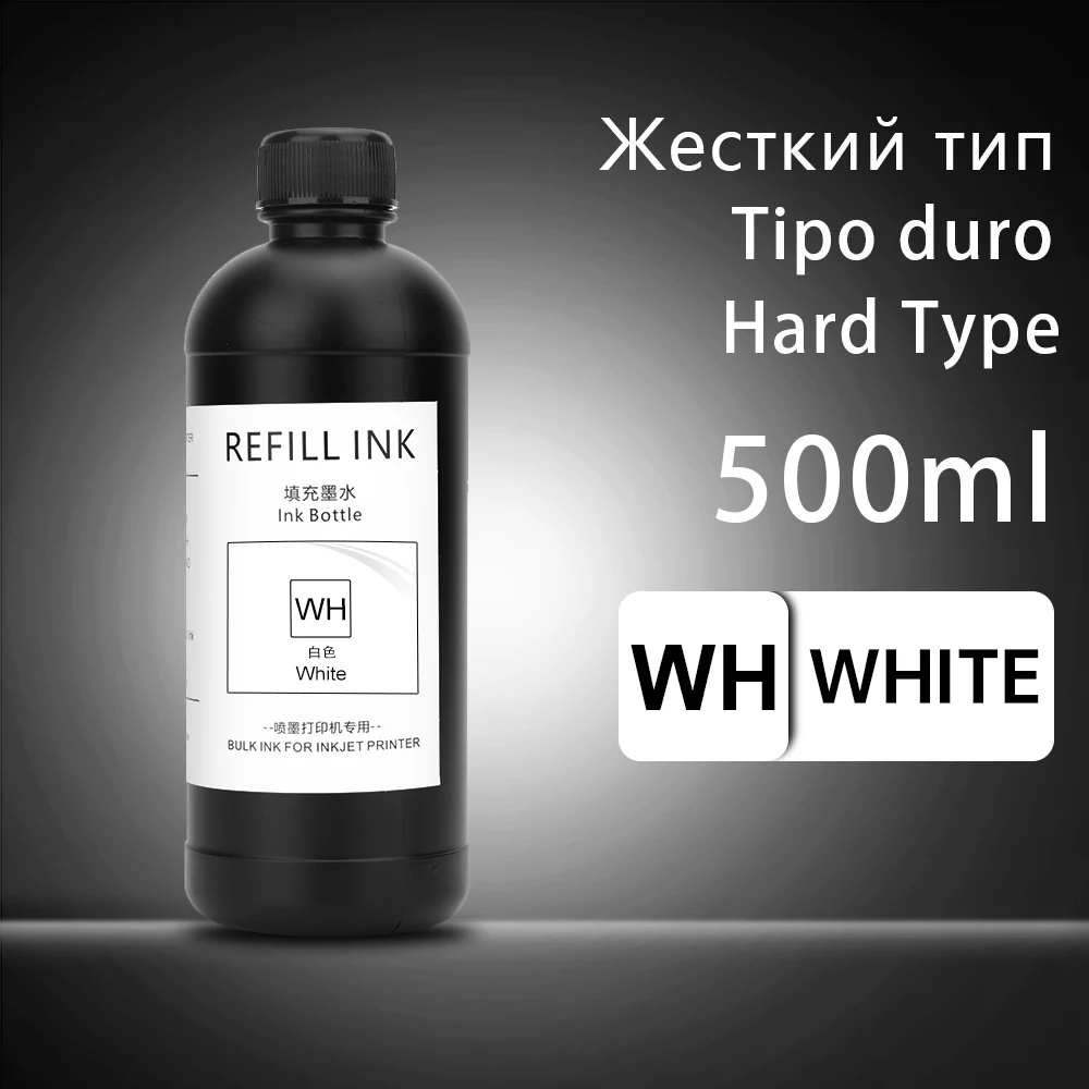 OCBESTJET 500 ml hochwertige UV-Tinte für Epson TX800 XP600 DX5 DX6 DX7 i3200 i1600 5113 4720 1390 1400 1410 L800 L805 L1800 harte und weiche Tinte 7