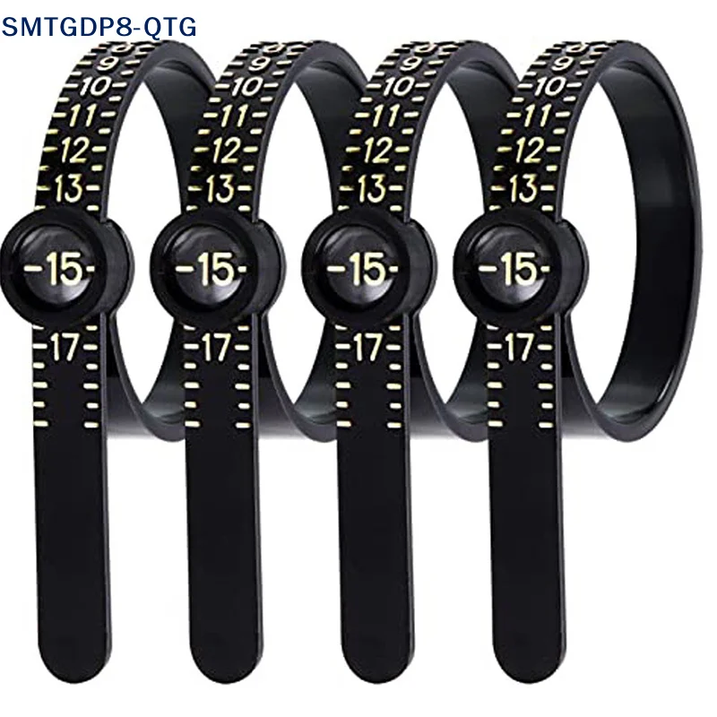 

Hot！Ring Sizer Measure With Magnifier Finger Gauge Genuine Tester Finger Coil Ring Sizing Tool UK/US/EU Size Measure Ring Sizer