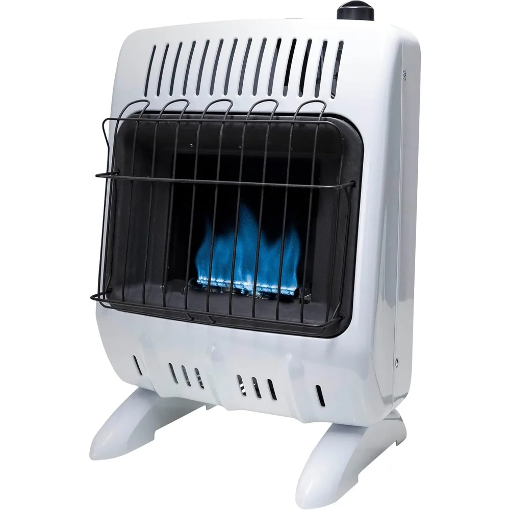 

Chimeneas, Vent Free 10,000 Btu Blue Flame Propane Heater, One Size, White, Chimeneas