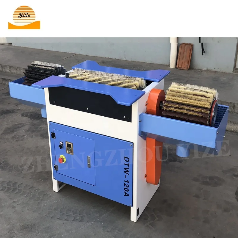 Automatic Wood Polishing Machine Portable Wood Router Machine Wood Floor Round Rod Sanding Buffing Machine