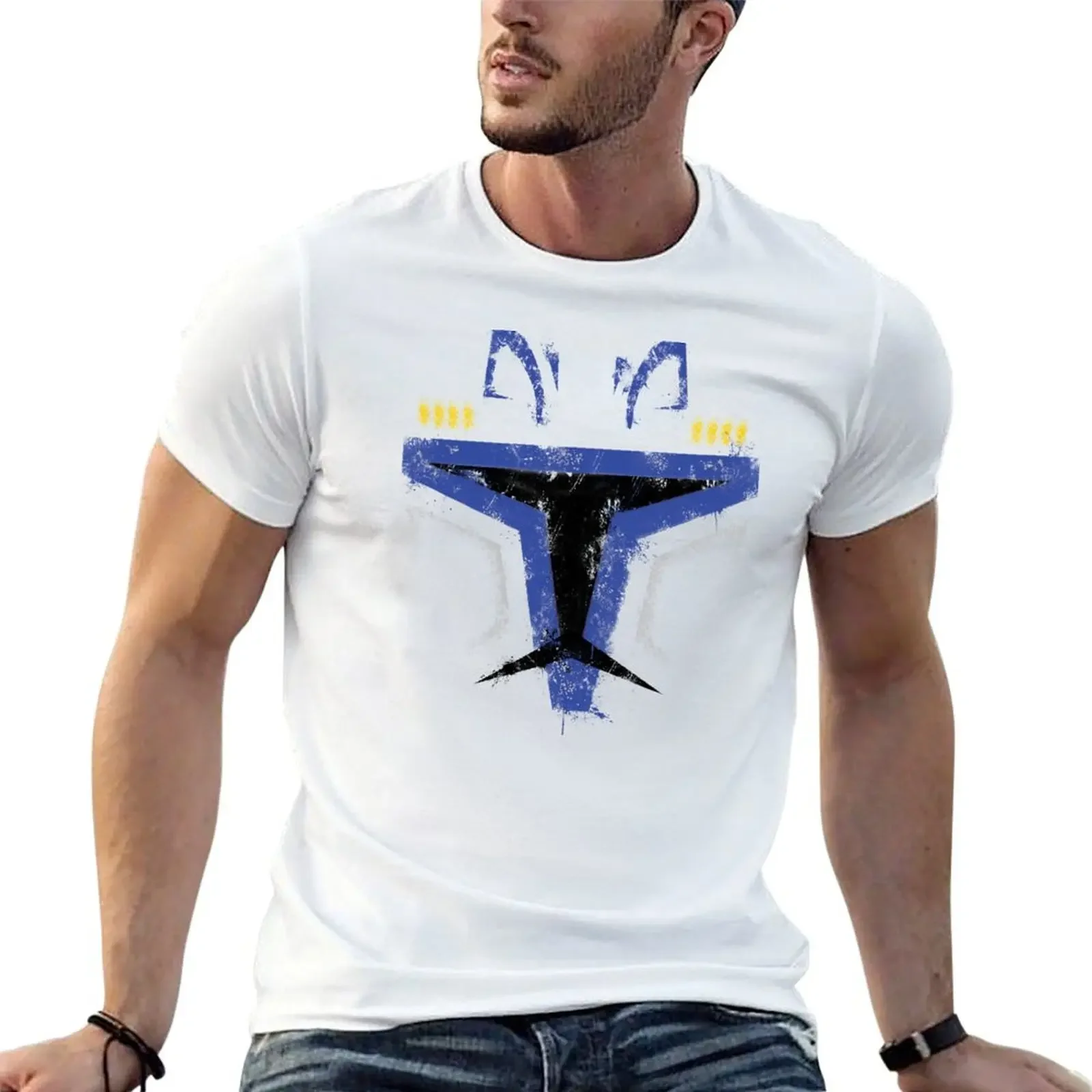 

Minimalist Captain Rex T-Shirt animal prinfor boys quick-drying men workout shirt