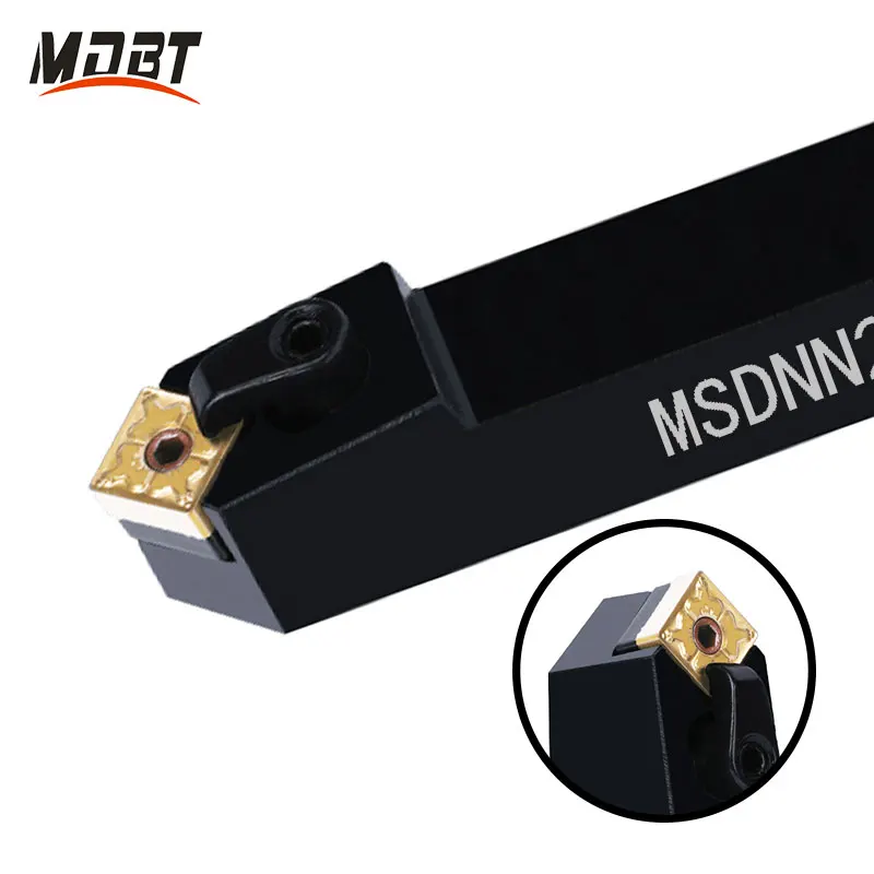 

MSDNN2020K12 MSDNN1616H12 MSDNN2525M12 External Turning Tool Holder SNMG12 Carbide Inserts MSDNN Lathe Cutting Machine Tools