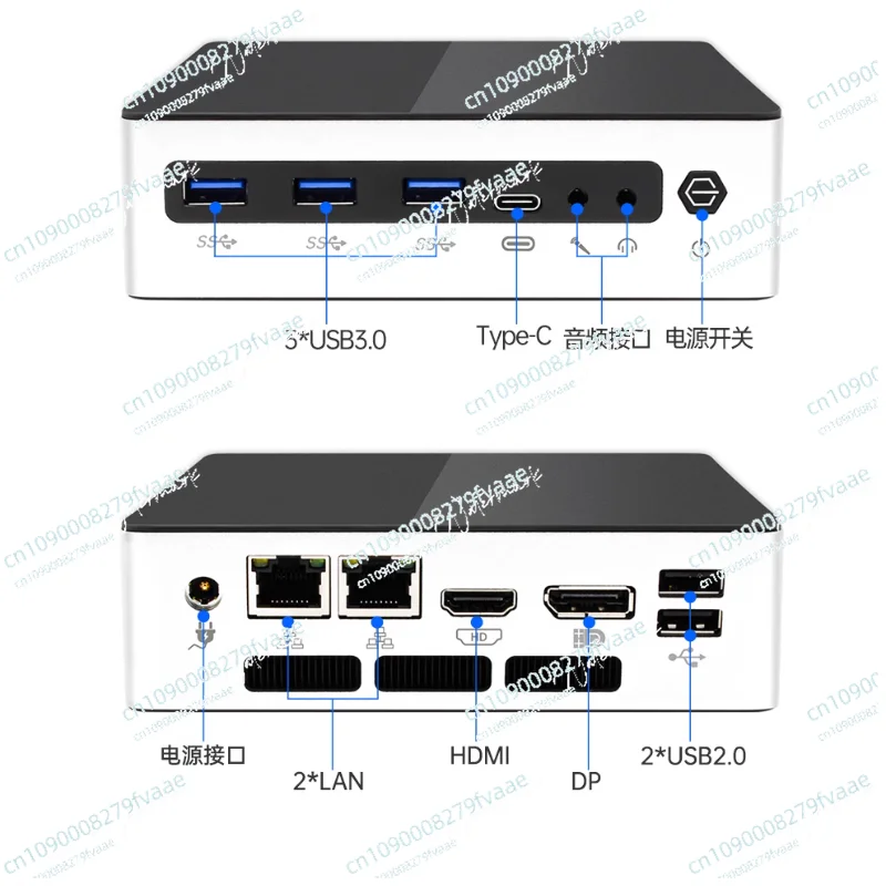 N100 mini computer host i5i7 core 13 generation 12 core 1340P/1360P portable desktop small host home office online