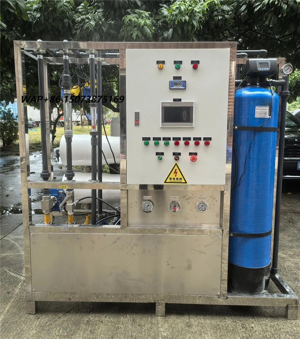 30TPD Automatic Seawater Making Machine Water Desalination Machines for Boat Marinas Seawater Desalination RO Plant Watermaker
