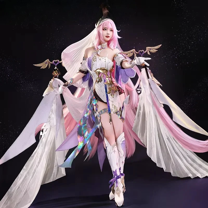 

Elysia Cosplay Costume Game Honkai Impact 3rd DokiDoki-SSR Elysia Herrscher of Human: Ego Costume Halloween