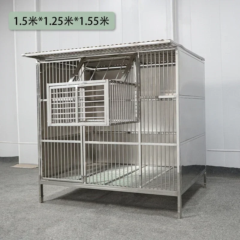 

Stainless steel large pigeon cage windproof and rainproof racing pigeon carrier pigeon professional breeding cage