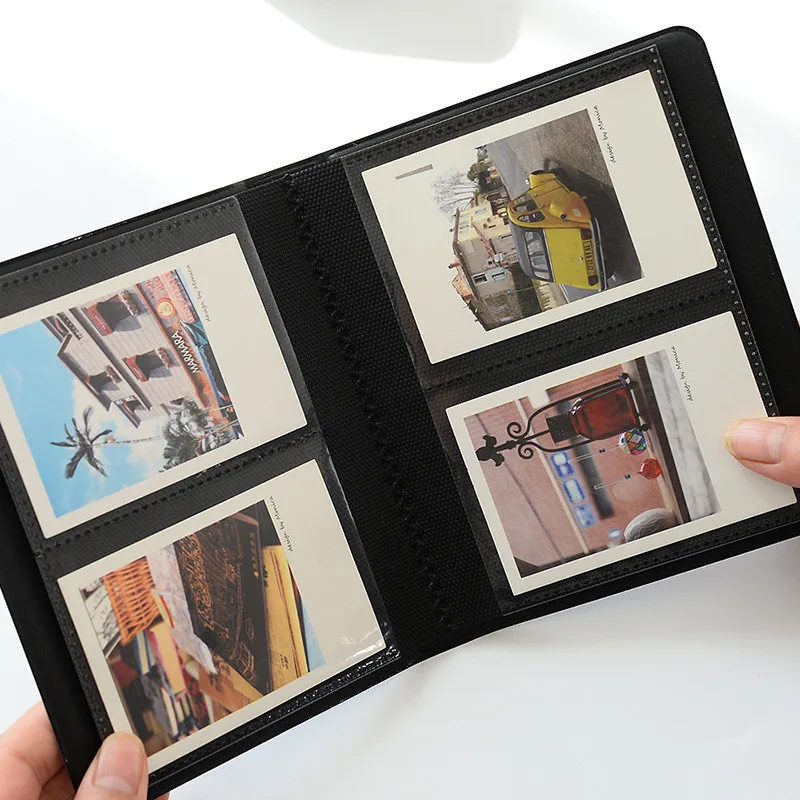 Hot Sale 64 Pockets PU Leather Instant Photo Album Picture Case for Fujifilm Instax Mini8/9/7s/7C/25/70/90 with3 Inch