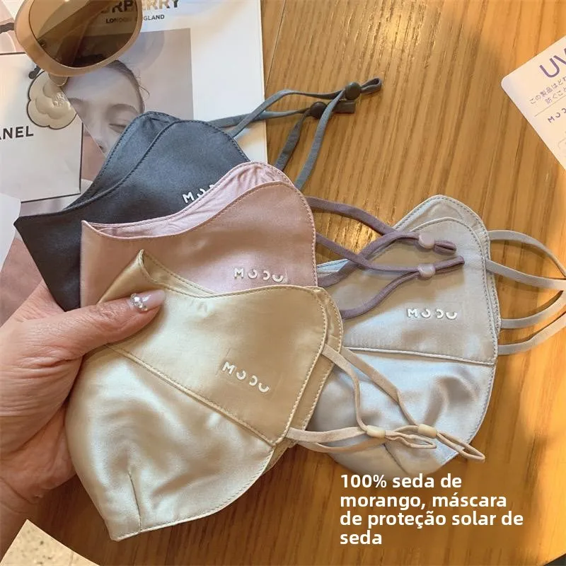 women's-summer-lightweight-silk-sun-protection-face-mask-uv-protection-sensible-skin-friendly-medical-beauty-mask-korean-style