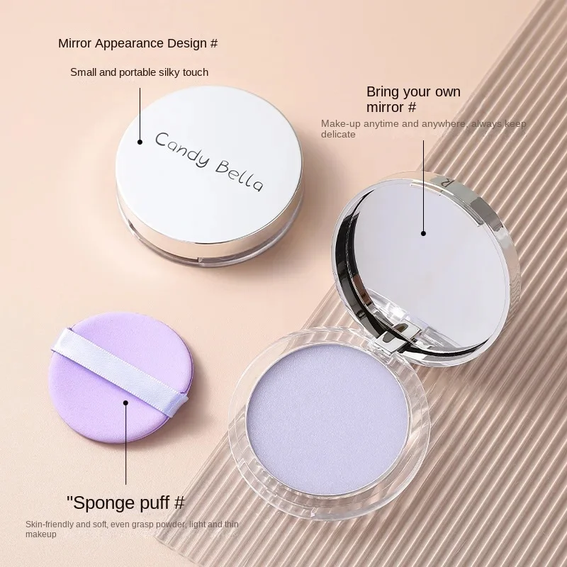 

EOEKKY Setting Powder Face Matte Oil-controlling Contouring Powder Skin-friendly Skin Professional Lasting Makeup