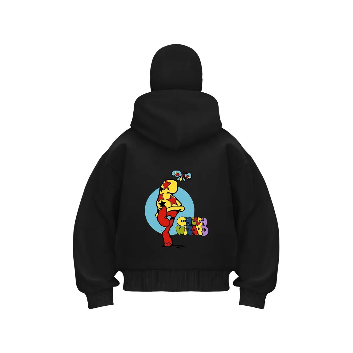 

Cheech Wizard Cartoon 2025 осень-зима мужская толстовка с капюшоном на молнии