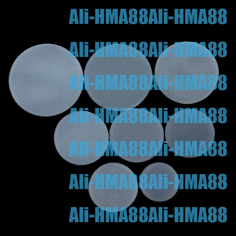 CCA83-5PCS Matte Glass Round Flat Semitransparent Frosted Glass Lampshade For LED Lamp Down Light Flashlight