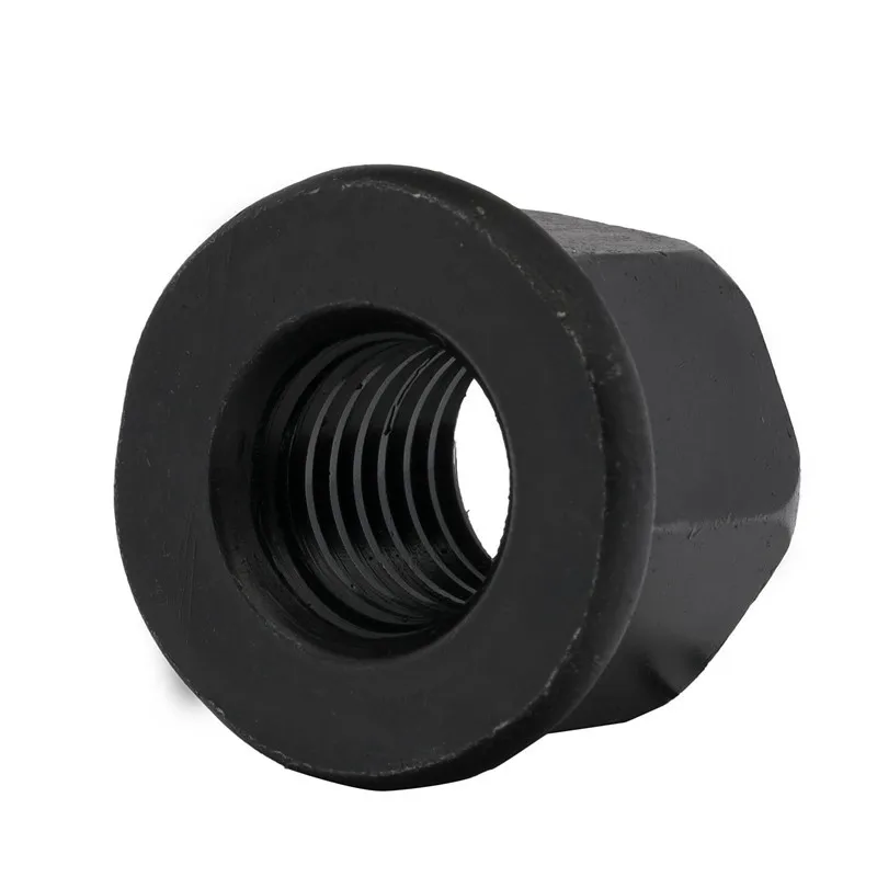 1PCS M8 M10 M12 M14 M16 M18 M20 M24  High flange with cushion nut hexagon thickened nut die pressing plate nut