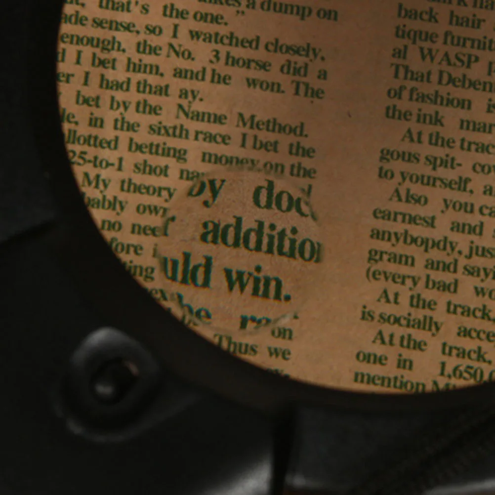 

Reading Magnifying Glass With Led Light Dual Purpose Hands Free Hanging Neck Magnifier For Seniors Craft Jewelry Inspection Abs