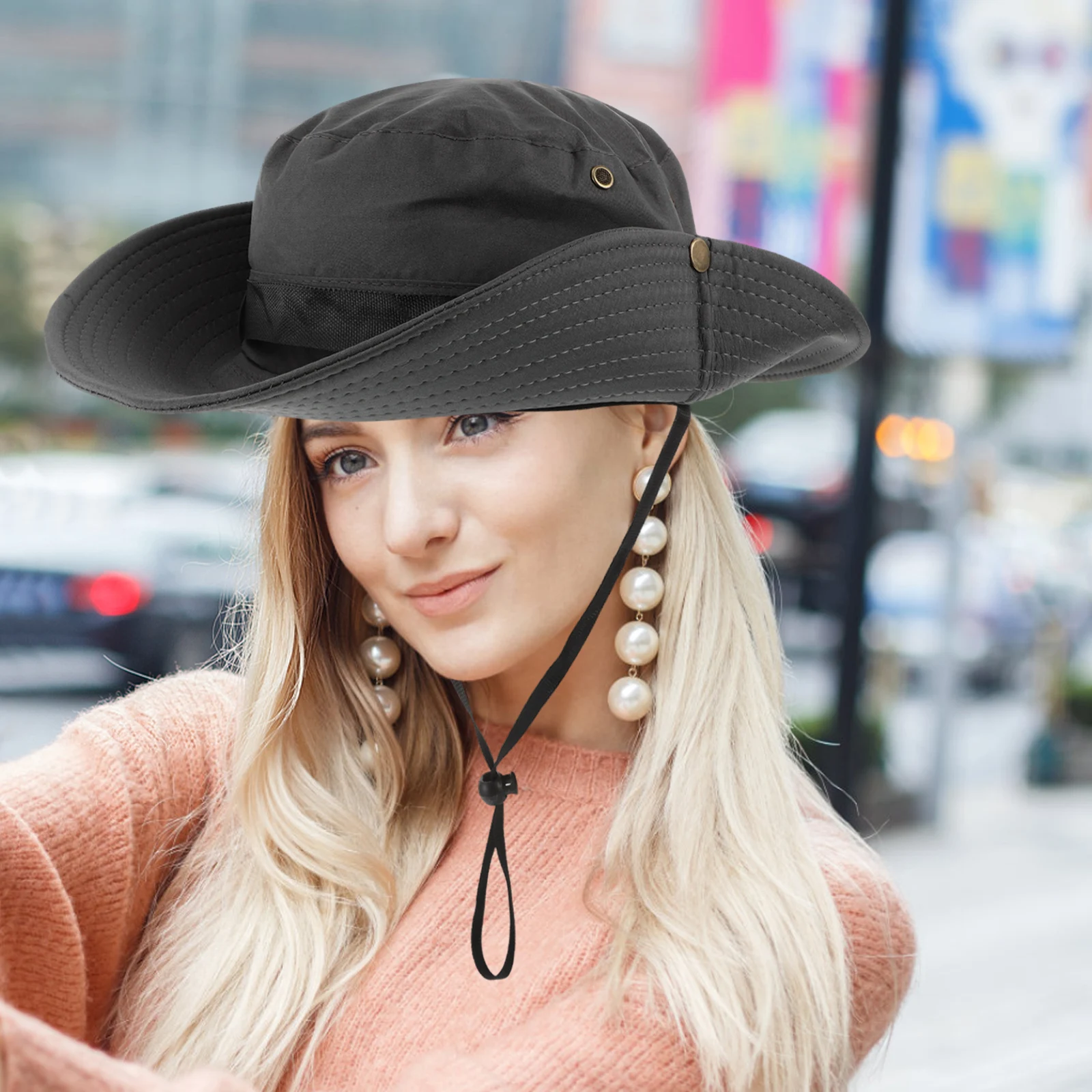 

Fisherman Hat Quick Dry Waterproof Foldable Unisex Outdoor Sun Protection Hiking Camping Beach Gardening Summer
