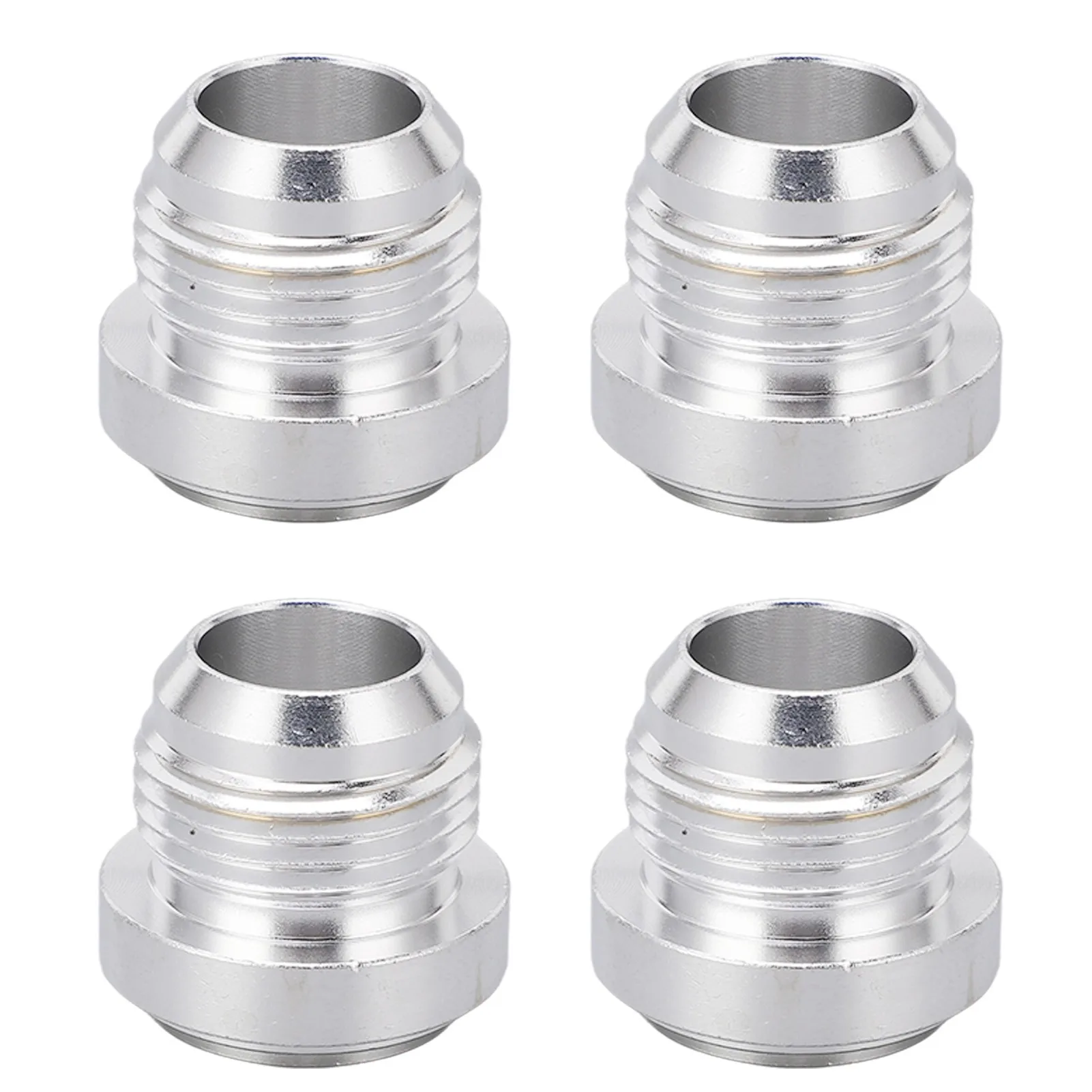 4Pcs Universal AN12 Aluminum Alloy 12AN Thread Male Billet Weld in Fitting Bung Simple Installation