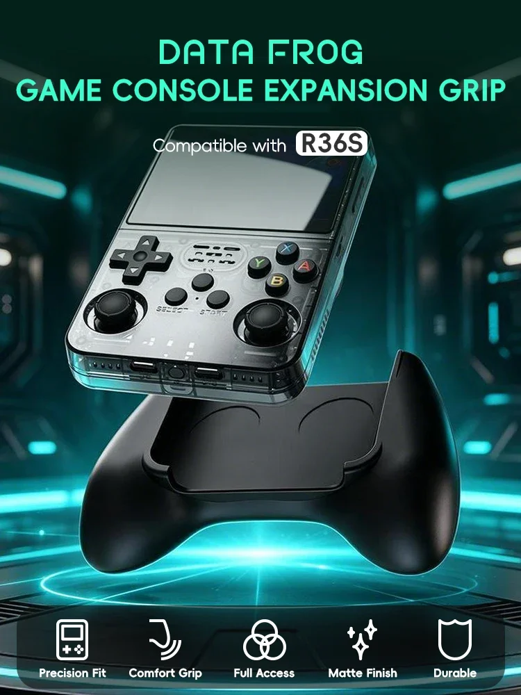 Data Frog R36S Game Grip Ergon - Retro Gaming System avaliação e preço