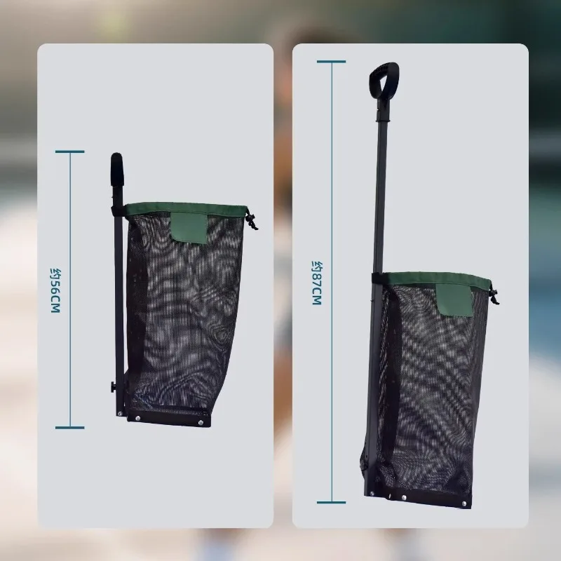 Tennis Pickles Pickup Bags - 48 Tennis Balls or 38 Pickles - Portable Ball Bag