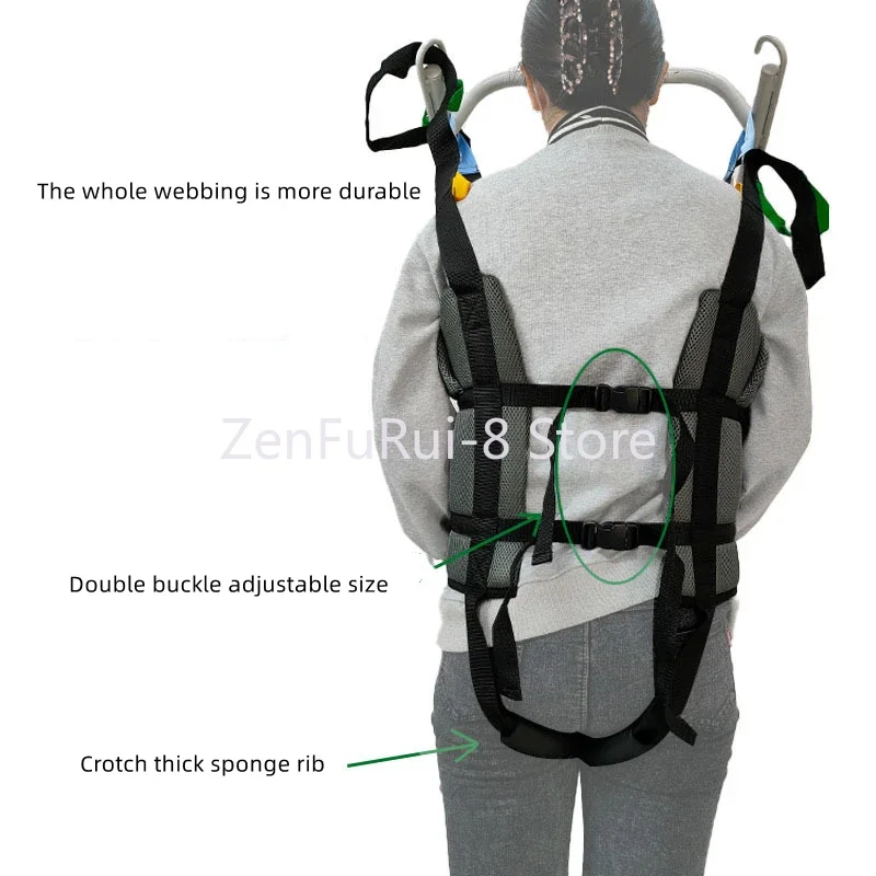 Patient Elderly Assisted Walking Vest Rehabilitation Assist Walking Standing Lift Sling Transfer Belt for Transfer Machine