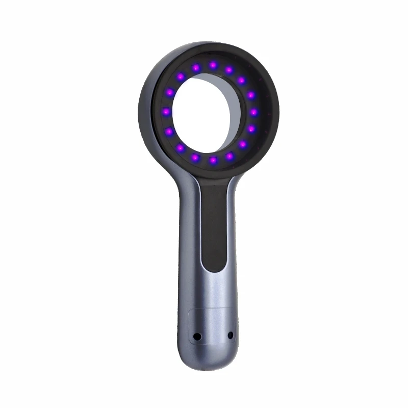Wood's Lamp Skin Analyzer, Portable UV Light Beauty Tool for Home Use, Detect Acne Pigment Oil & Skin Problems, Rechargeable