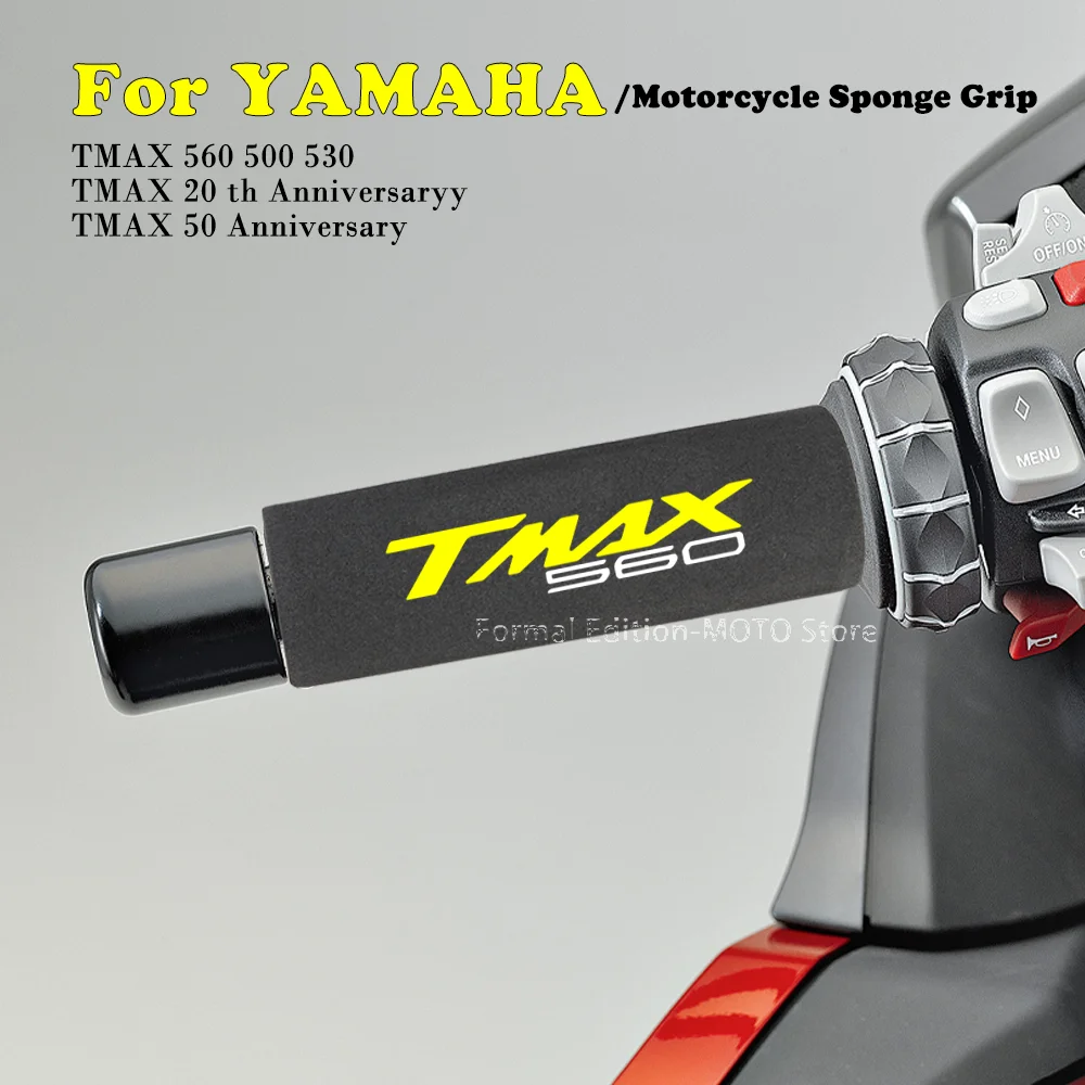 

Sponge Grip for YAMAHA TMAX 560 Motorcycle Handlebar Grips Anti Vibration for TMAX 500 tmax 530 TMAX 125 250 300