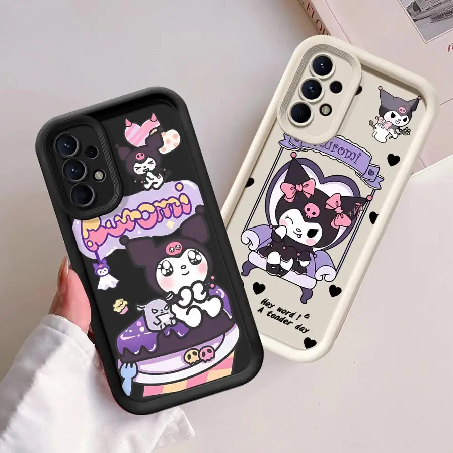 Custodia Kuromi Cartoon per Samsung Galaxy A34 A14 A16 A32 A23 A12 A36 A26 A22 A56 A33 A24 A13 Soft Shell