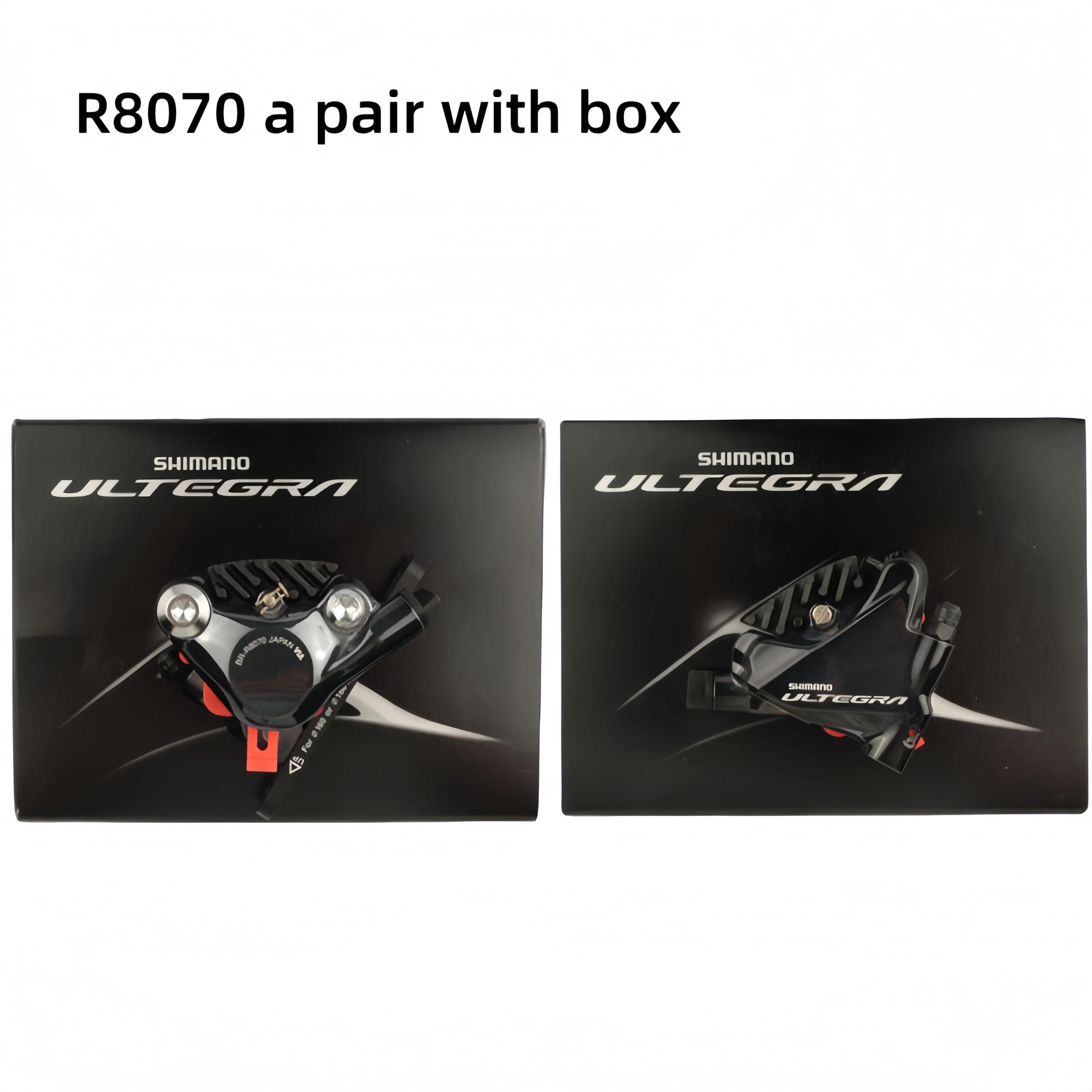Shimano Ultegra Serie BR-R8070 Remklauw Voor/Achterrem Met Doos Voor Racefiets Hydraulische Schijfrem Flat Mount remklauw