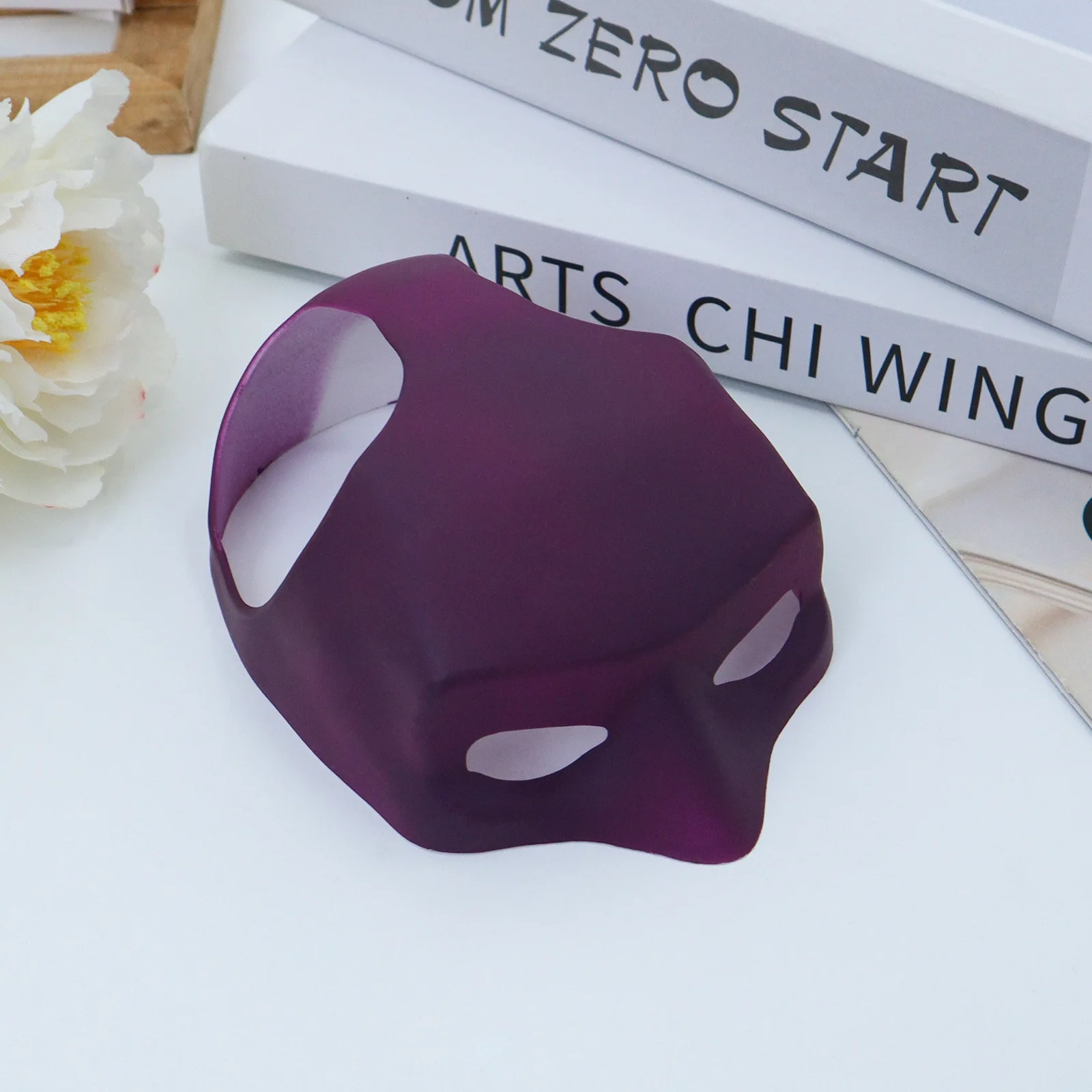 Regalo Máscara de vengador de gato de murciélago negro Linda máscara de murciélago mate Juguetes geniales de superhéroe para mascotas para máscaras de perros y gatos