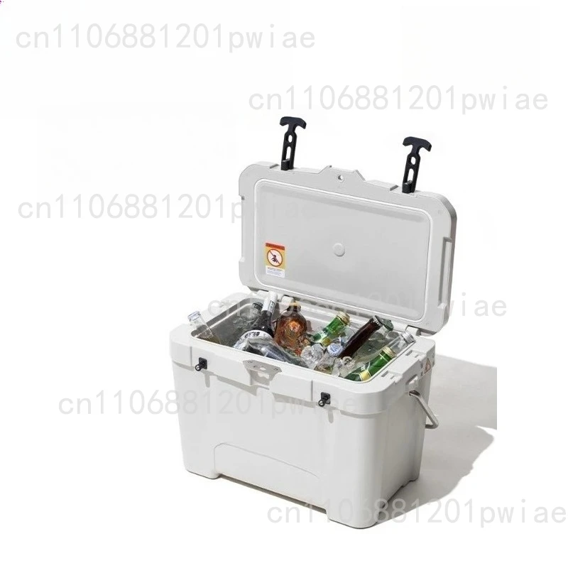 

Hard Cooler Insulated Portable Large Capacity Ice Chest Cooling Box for Family Outdoor Camping Activities