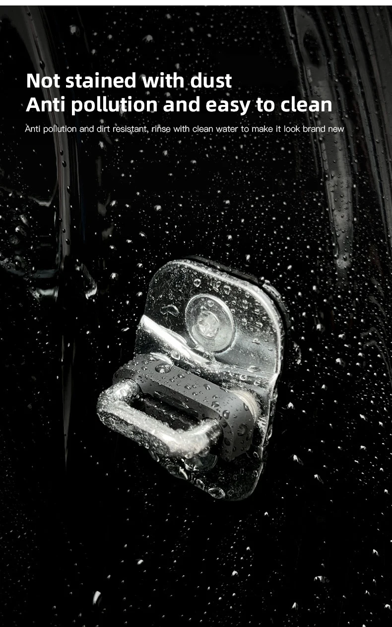 Car Door Shock Absorber Pad Door Lock Protection Gasket For Peugeot 206 308 208 207 3008 307 2008 508 407 5008 408 4008 Rifter.