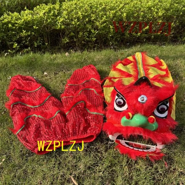 Chinese Lion Dance Pants play 12 inch 2-5 Age Child Costume  Festival Spring Toys Square Props Outdoor  Party Carnival  Stage