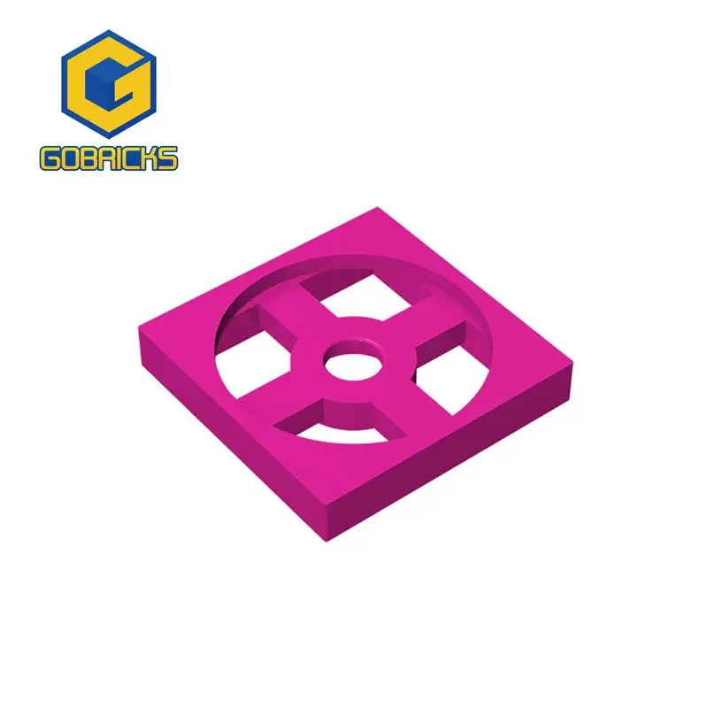 Gobricks-Plaque de base colorée MOC, compatible avec les blocs de construction de modèles 3680, jouets d'assemblage pour enfants, 2x2, 1 pièce