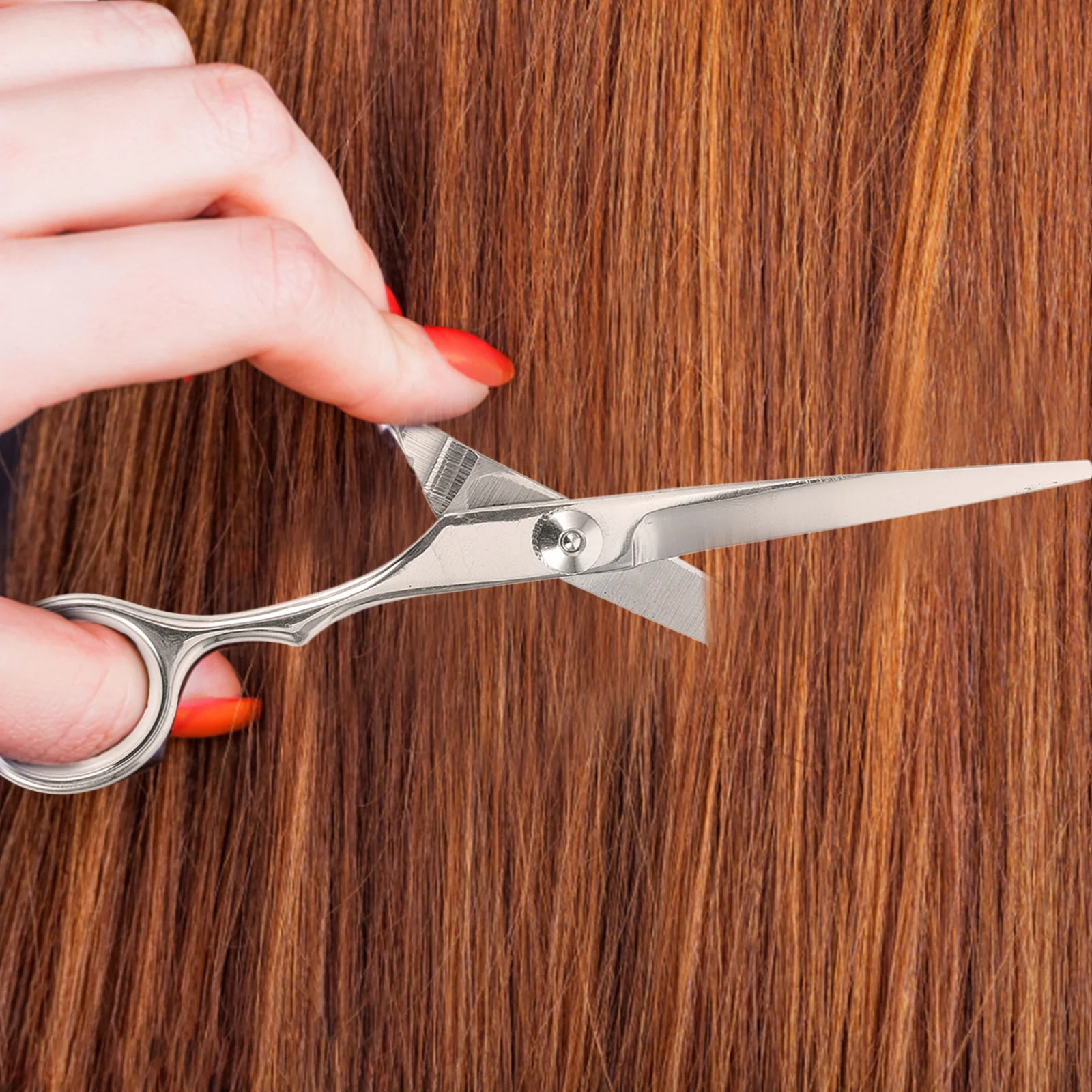 

2Pcs Hair Cutting Scissors Thinning Shears Professional Ergonomic Design for Long Time Fatigue Relief Hair Cutting Scissors