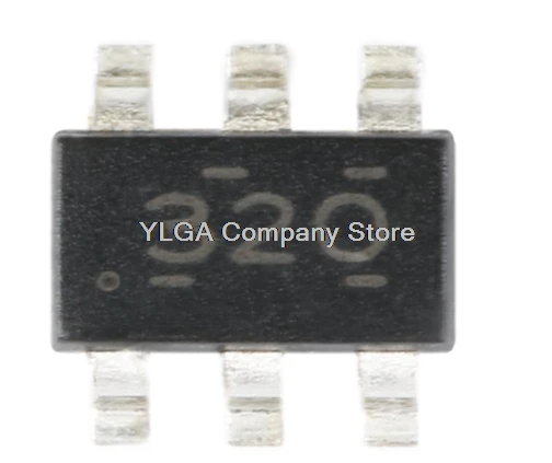 Genuine Original TPS563200DDCR Chip with 320 SOT23-6 Marking, 3A Synchronous Buck Converter       50PCS -1lot