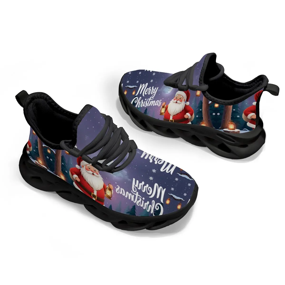 

Santa Claus Sneakers Comfortable Christmas Children Running Shoes Boys Girls Cute Outdoor Casual Walking Kids Shoes for Girl