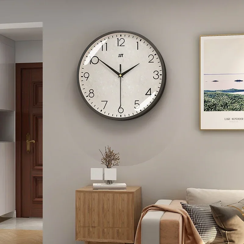 Digital Aesthetic Clock Unique Design Battery Modern Wall Clock Interior Minimalist Decoration Wandklok Silent Clock Mechanism