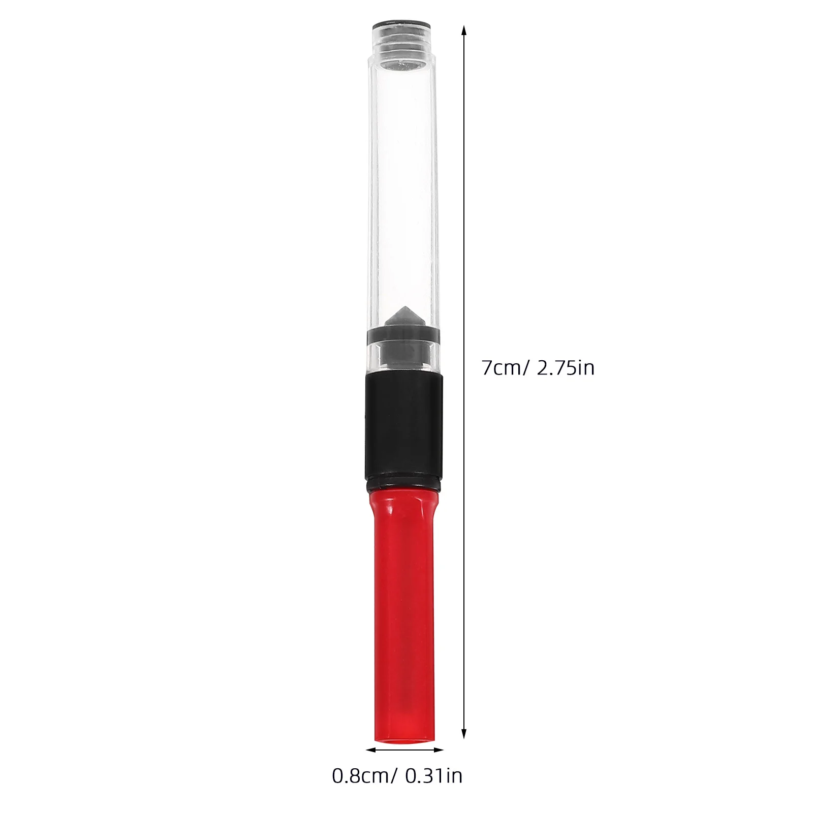 10 قطعة قلم حبر ممتص لأقلام النافورة محول حبر متدفق سلس استبدال أداة إعادة تعبئة البلاستيك اللوازم المدرسية