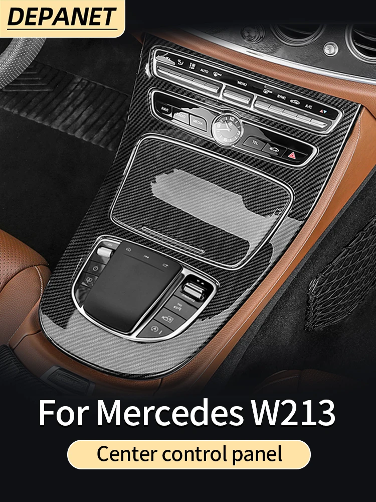 

Пластиковая центральная консоль для Mercedes w213 E 2016-2020 200 260 300, аксессуары для интерьера